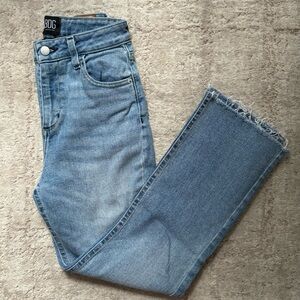 BDG High Waist Crop Flare Jean